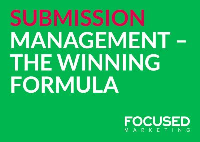 Submission management – The winning formula webinar